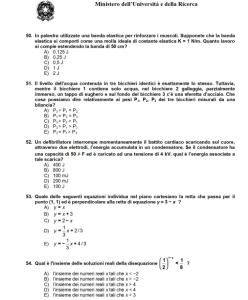 Test ammissione medicina 22 - pagina 11