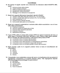 Test ammissione medicina 22 - pagina 4