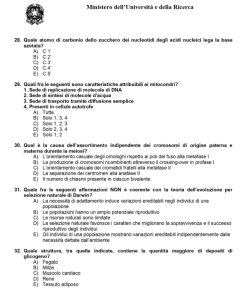 Test ammissione medicina 22 - pagina 7